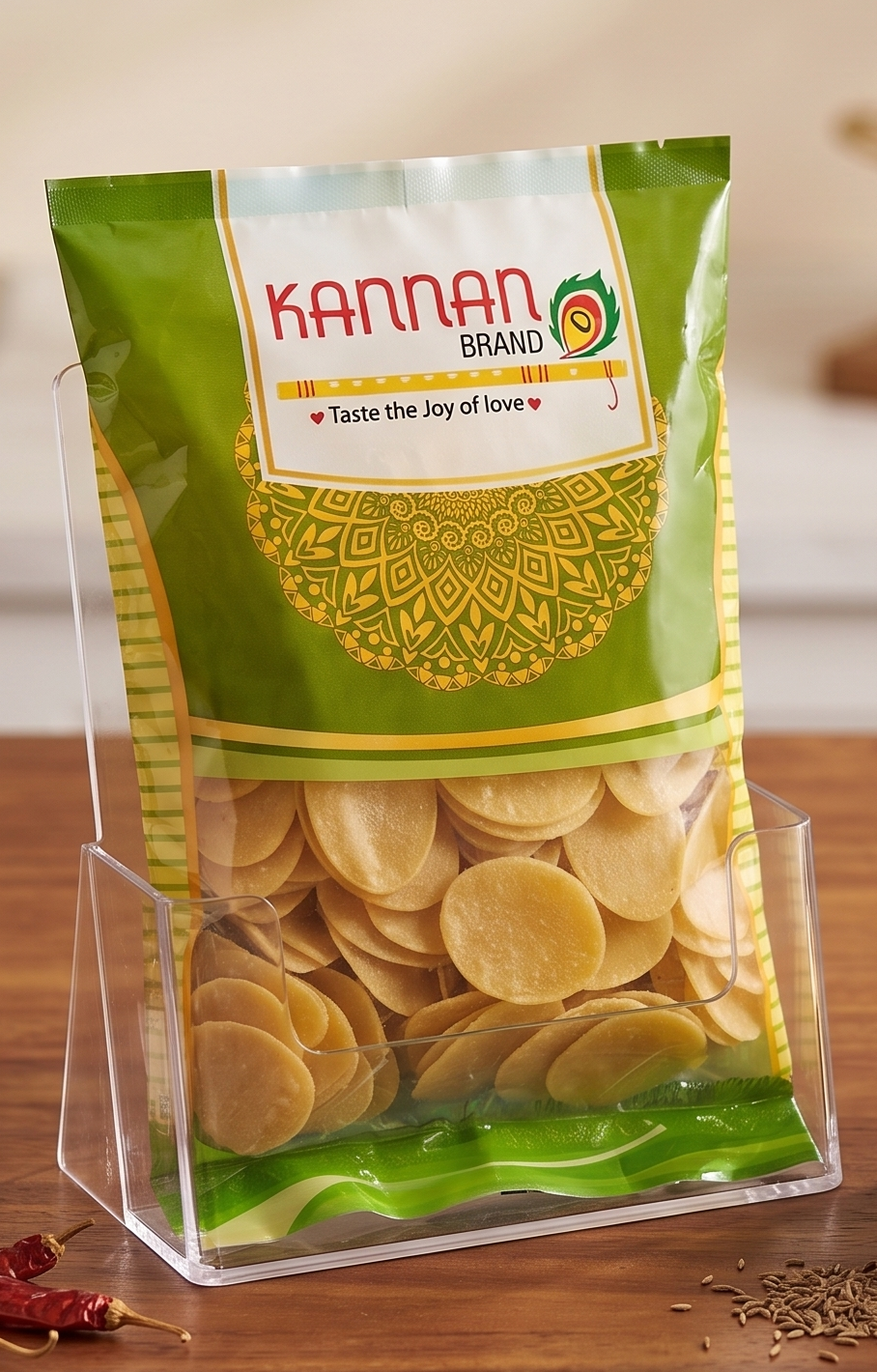 Kannan Pani Puri Papad 200g