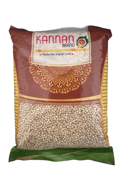 Kannan White Sorghum/Jowar (Whole) 1kg