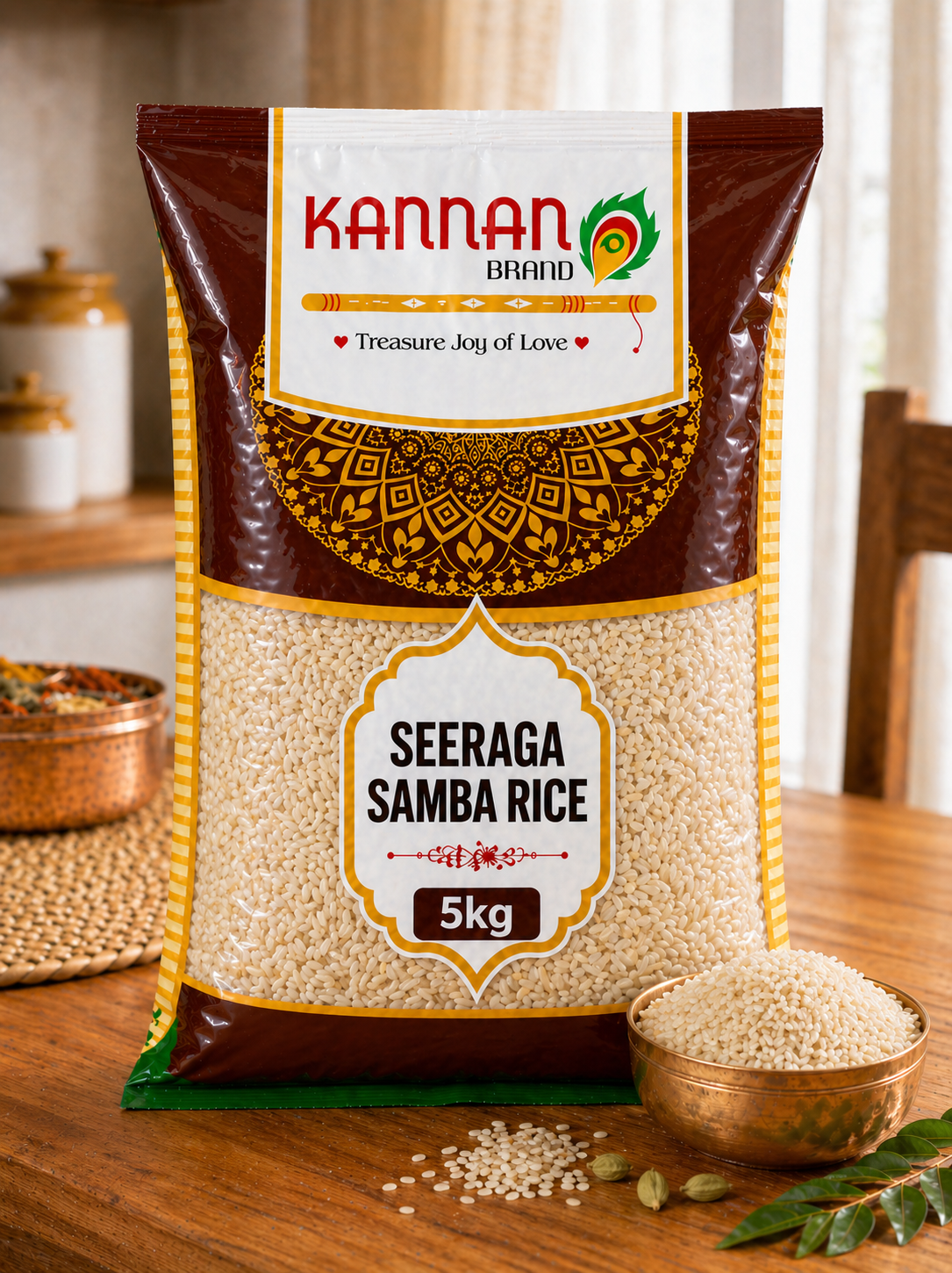 Seeraga Samba 5kg (Kannan brand)