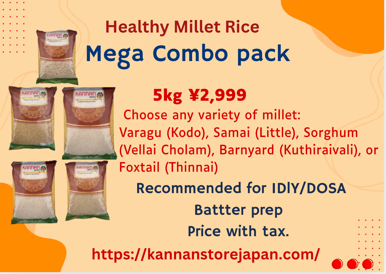 Health millet combo 5kg pack(with tax)
