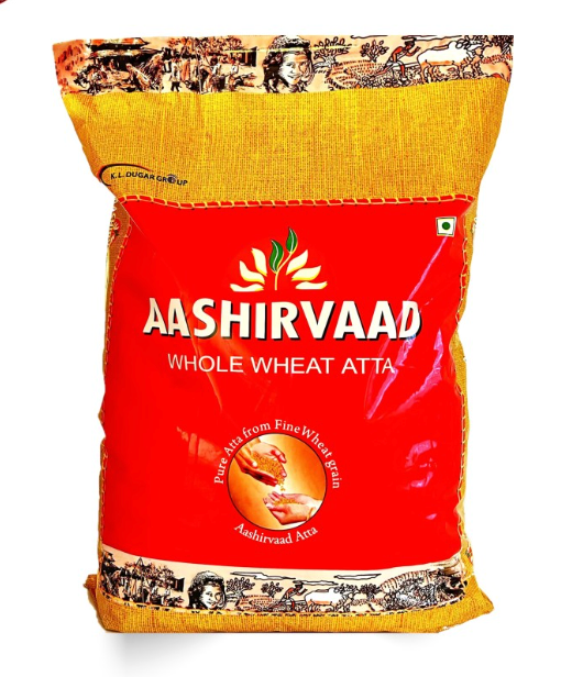 Ashirwad Atta 1 KG Pack (NEPAL)