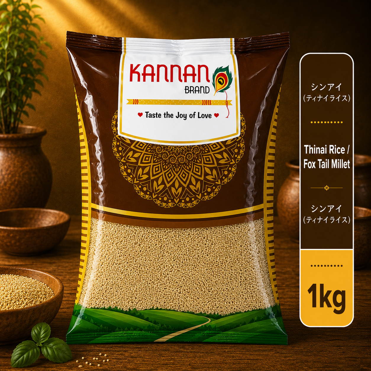 Kannan フォックステールミレット 1kg