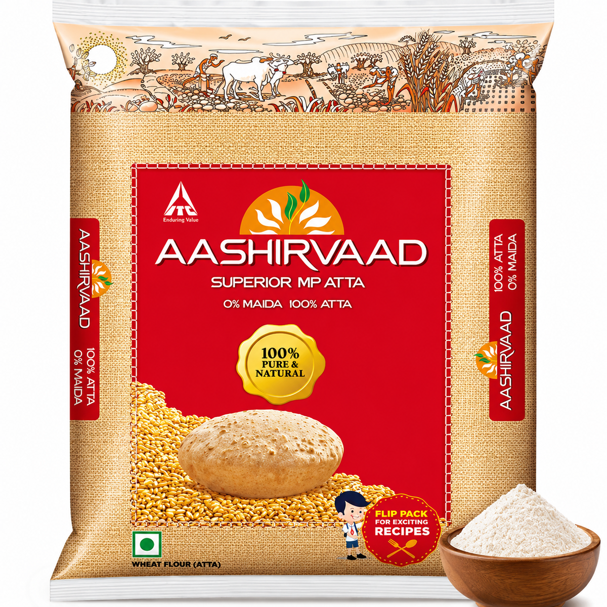 Aashirvaad Atta India 5 kg