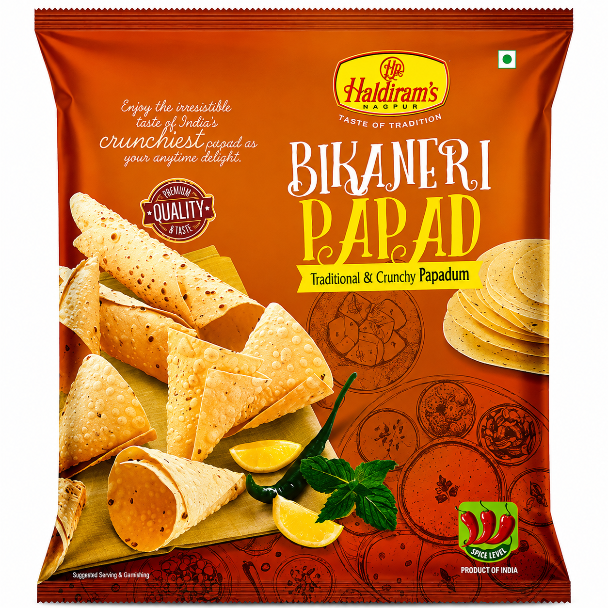 Haldiram Bikaneri Papad 200g