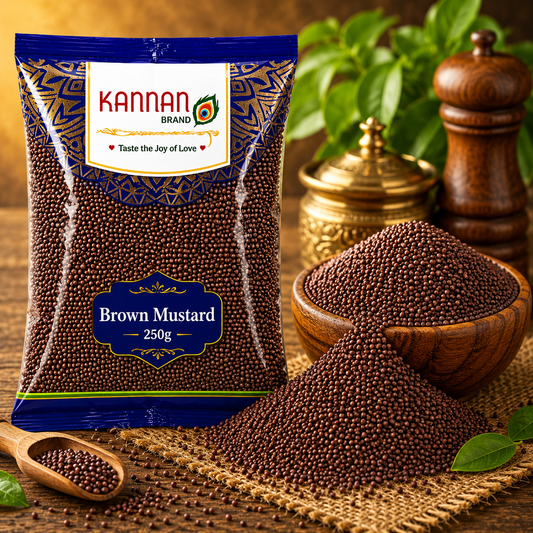 ブラウンマスタード 250g (Kannan ブランド)