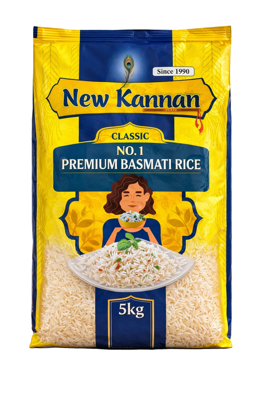 バスマティ米（カナンブランド – 長粒種）– 5kg（税込）