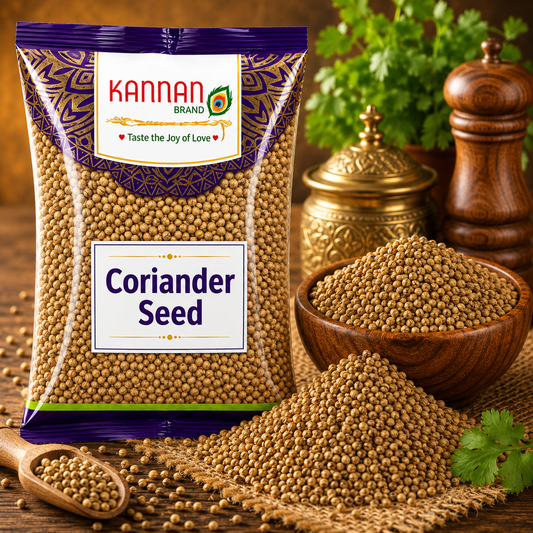Coriander Seed Whole 250g-Kannan Brand