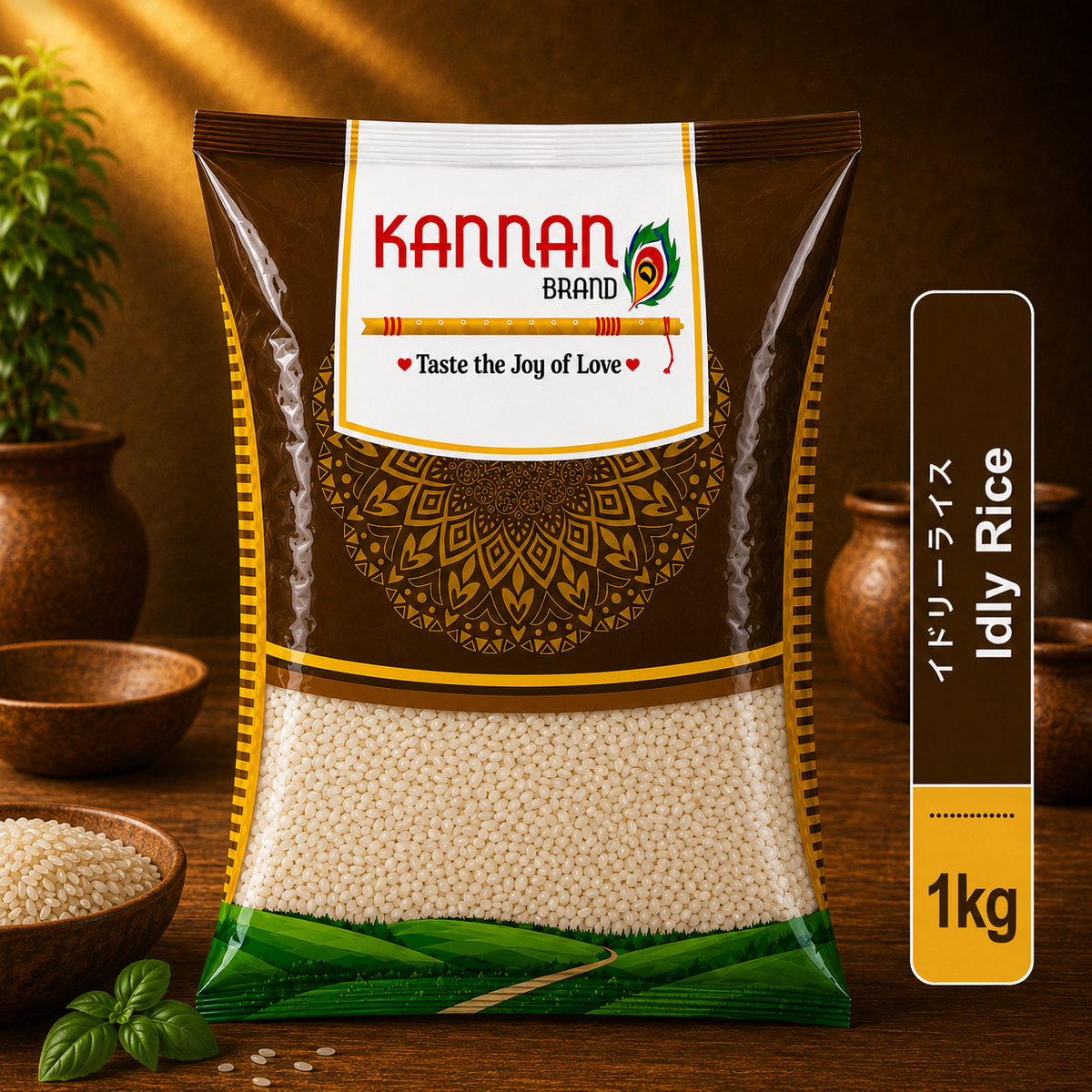 Idly Rice 1kg -Kannan Brand