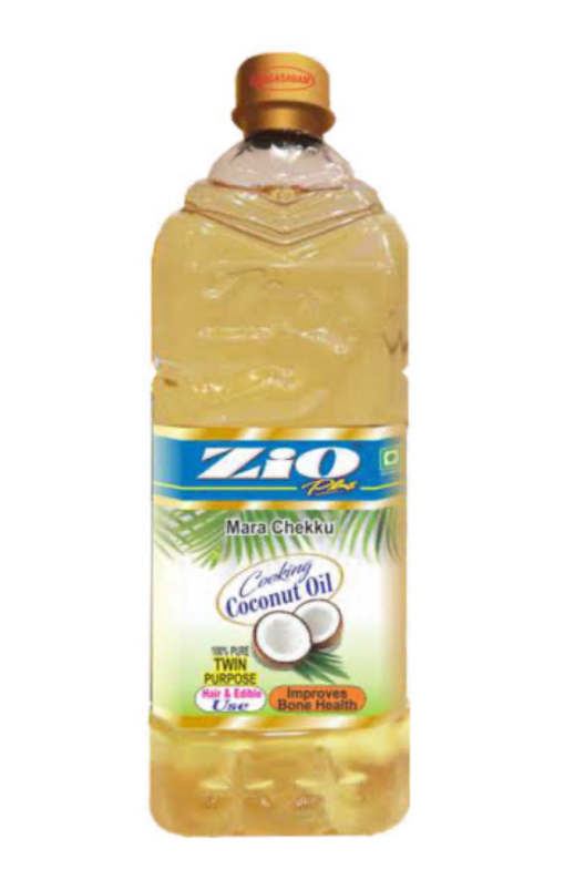 Zio ココナッツオイル（チェクオイル）1リットル（税込み価格）