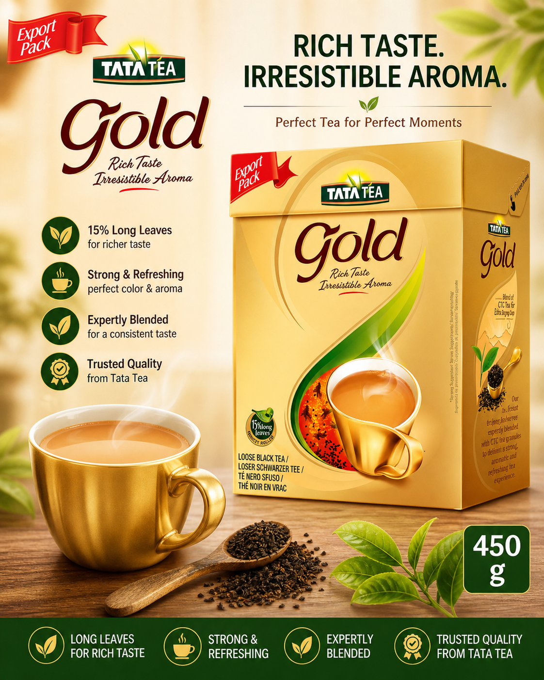 TATA Gold Tea 450gm