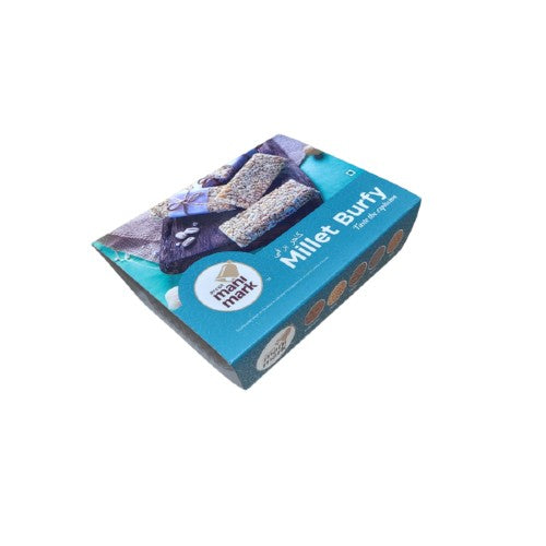GOLDEN PUFFED MILLET BURFI MANIMARK